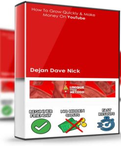 Dejan Dave Nick – Unique YouTube Method