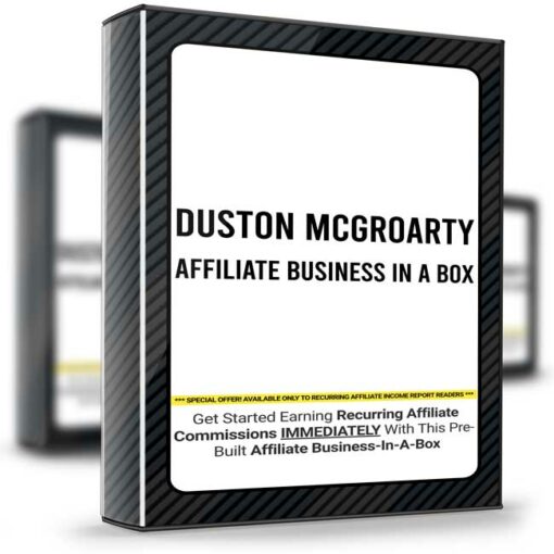Duston McGroarty – Affiliate Business in a Box 2