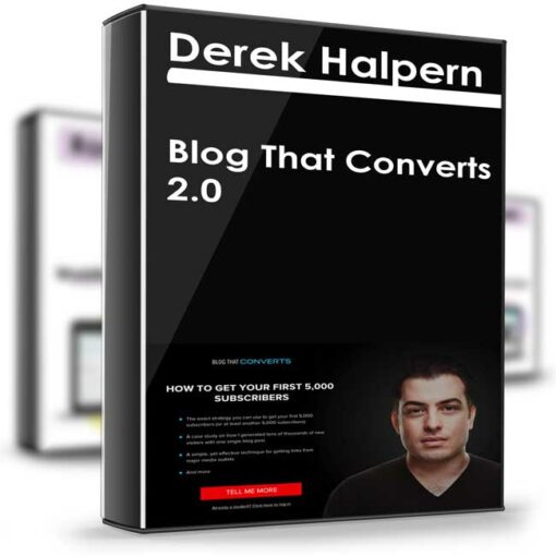 Derek Halpern – Blog That Converts 2.0 2