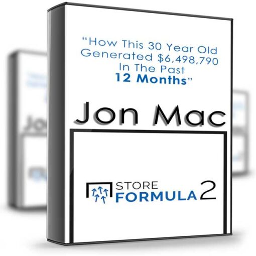 Jon Mac – Store Formula 2 2 2