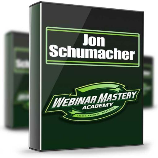 Jon Schumacher – Webinar Mastery Academy PRO.2