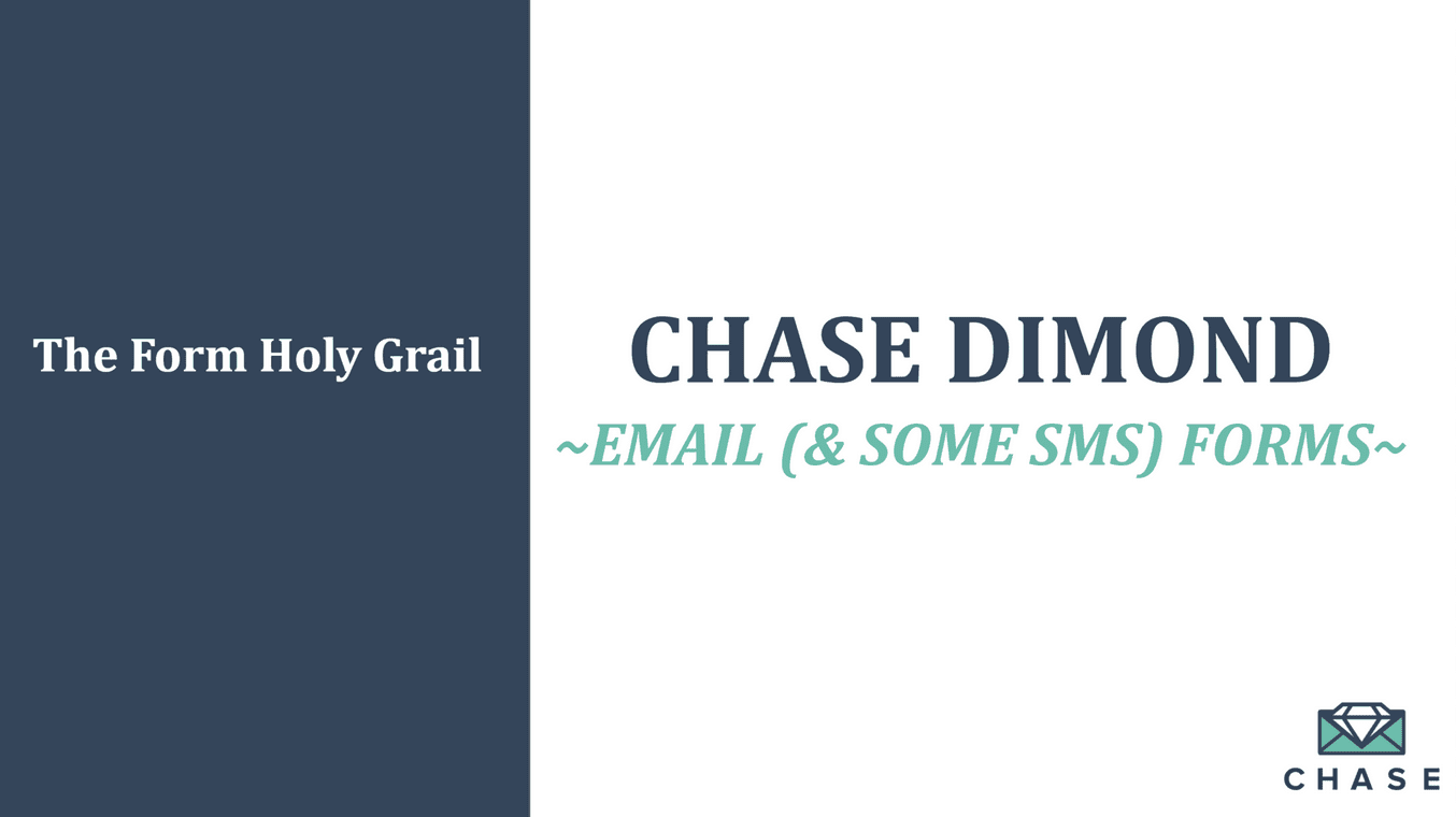 chase dimond master email some sms collection forms welcome messages value 79 6248b6c71605b