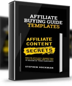 Stephen Hockman – Affiliate Buying Guide Templates