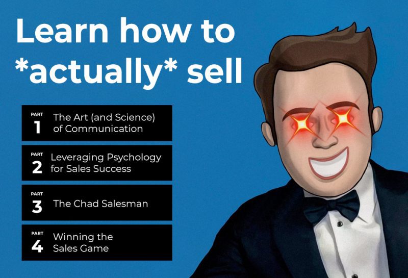 bowtied salesguy the chad salesman course 6291b4605faad