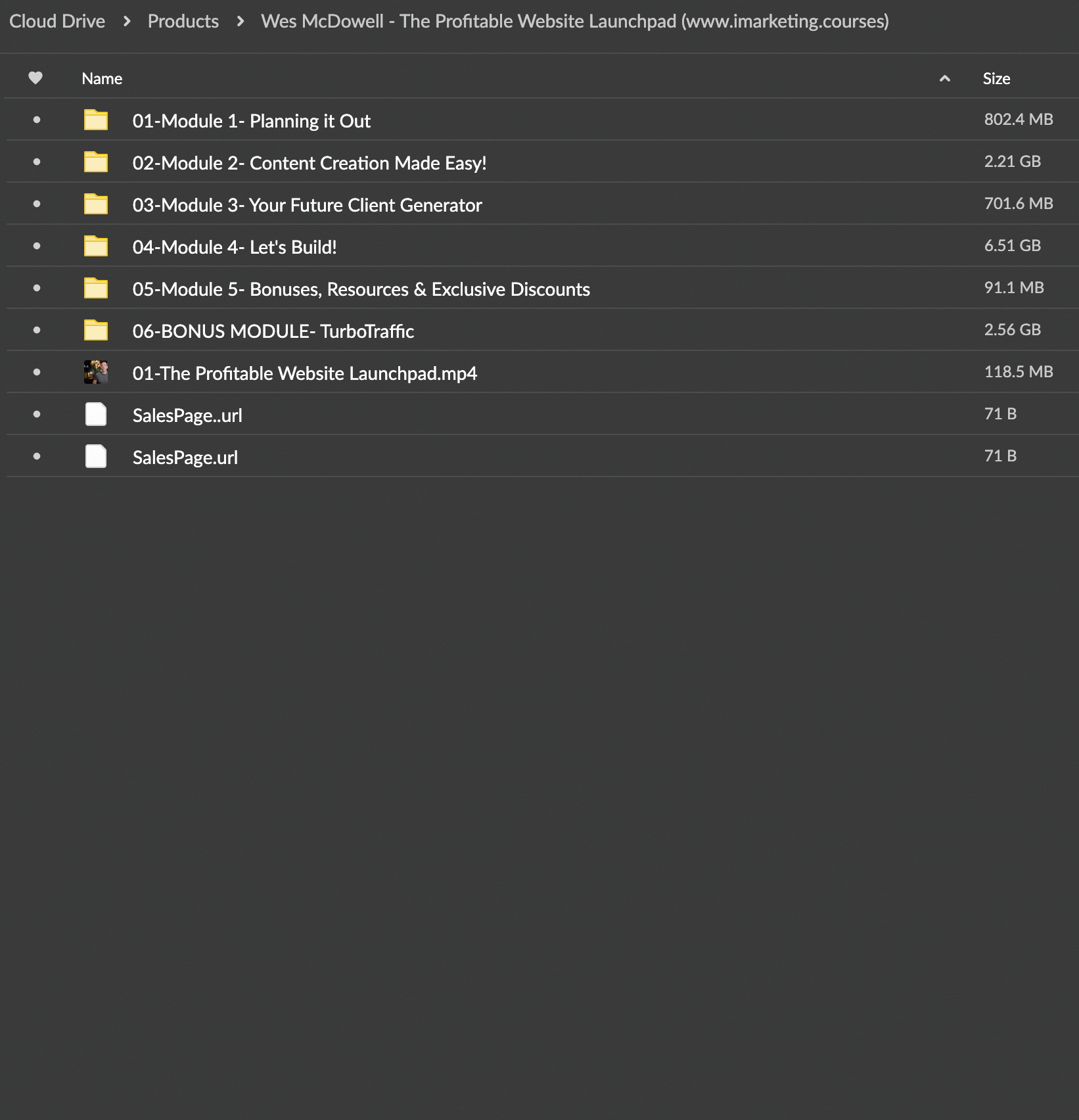 wes mcdowell the profitable website launchpad 6291b4f71f2a8