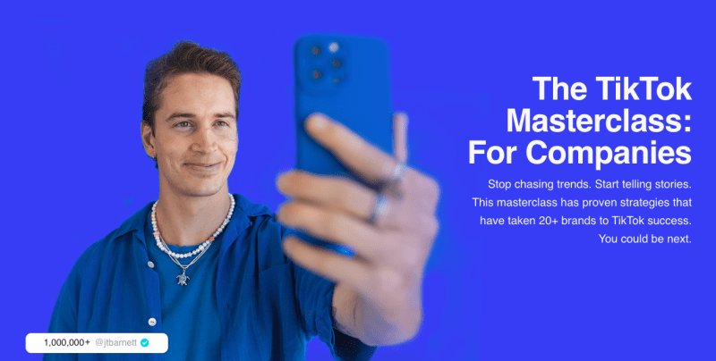 JT Barnett – The TikTok Masterclass For Companies 1