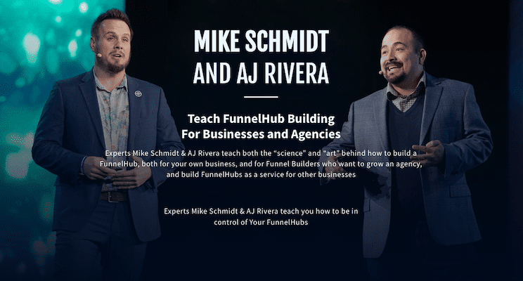Mike Schmidt AJ Rivera – Funnel Hub Launchapd 2