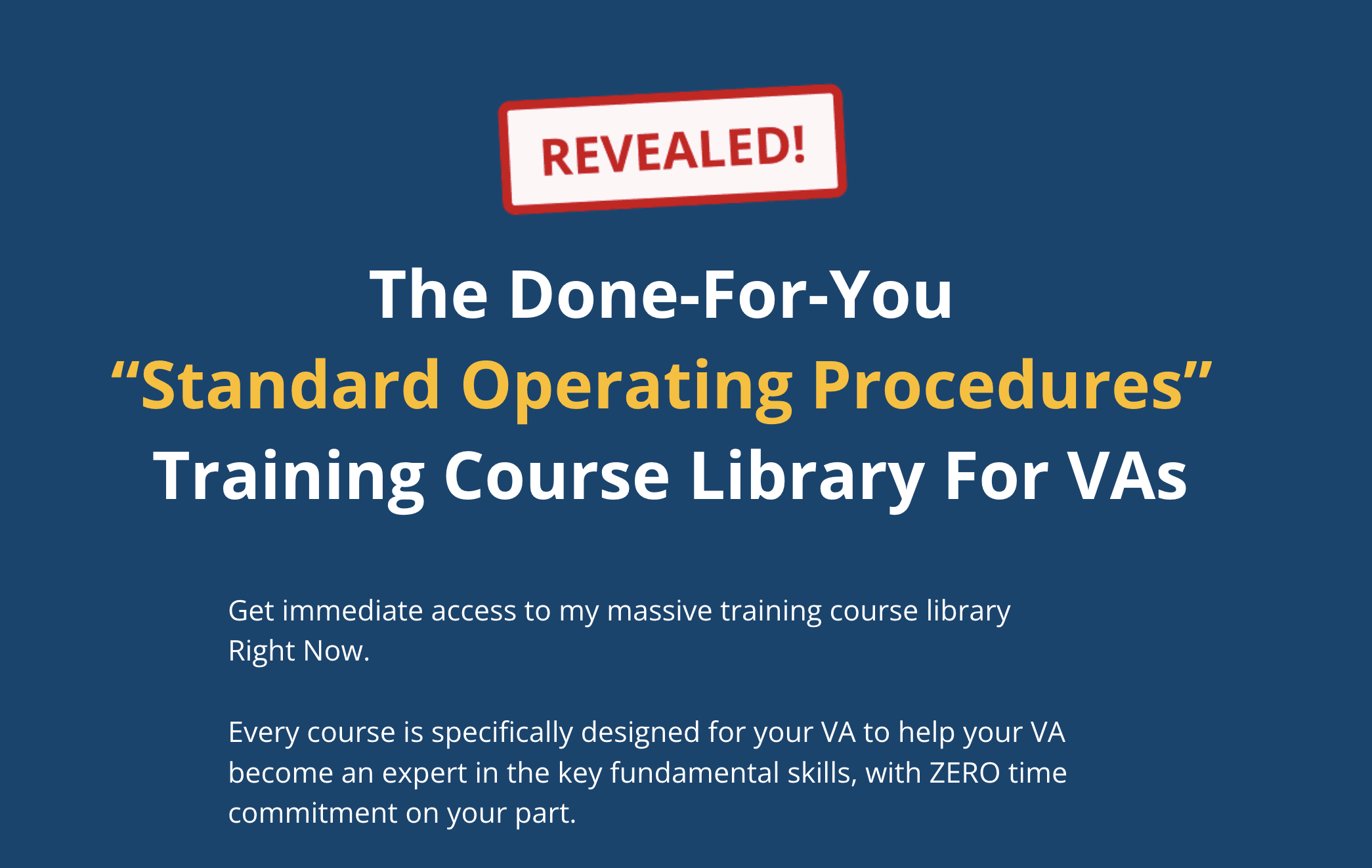 john jonas va standard operating procedure training course 64f436066ca3d