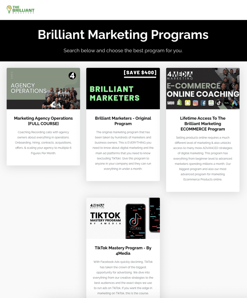 brilliant marketers tiktok mastery program 65460b04a91e0