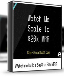 Alex Berman – Watch me build a SaaS to 20k MRR