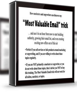 John Bejakovic – Most Valuable Email