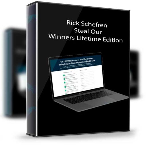 Rick Schefren – Steal Our Winners Lifetime Edition