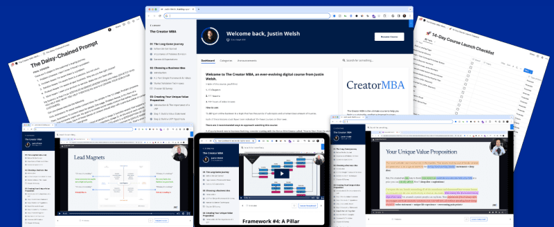 justin welsh the creator mba 65d070c8b4278