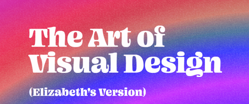 elizabeth lin the art of visual design bundle 6836da0a41724