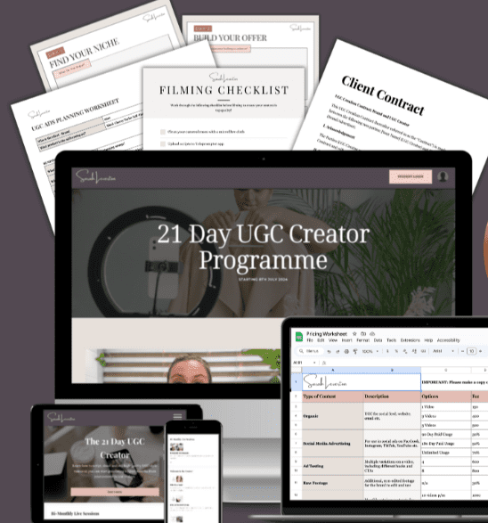sarah leverton the 21 day ugc creator 6836e0f4d121b