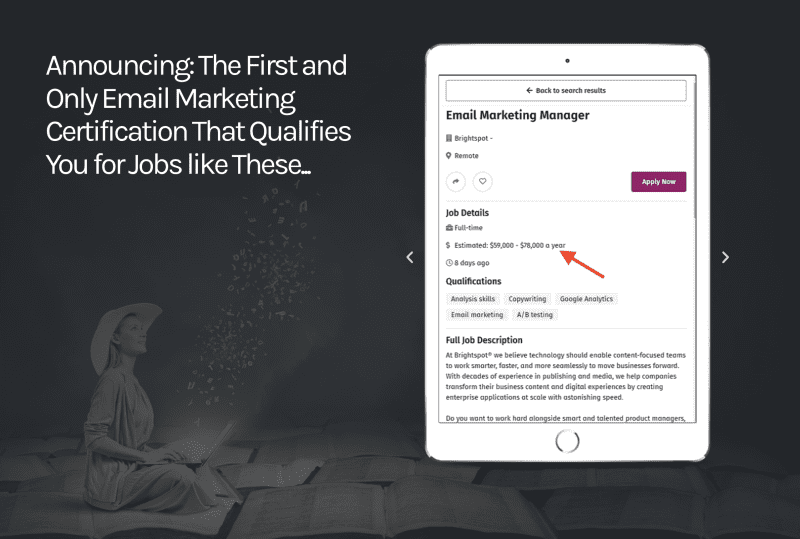 the smart blogger email marketing certification program 6836c903cc547