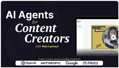 rob lennon ai agents for content creator 68621f4d0fe46